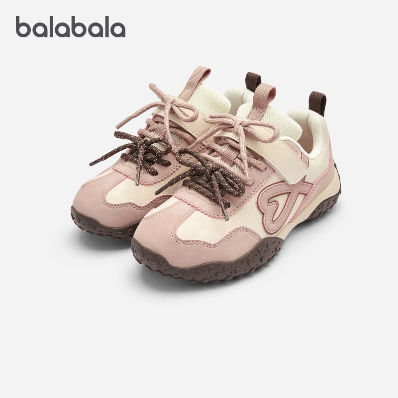 巴拉巴拉运动鞋女童鞋复古芭蕾风