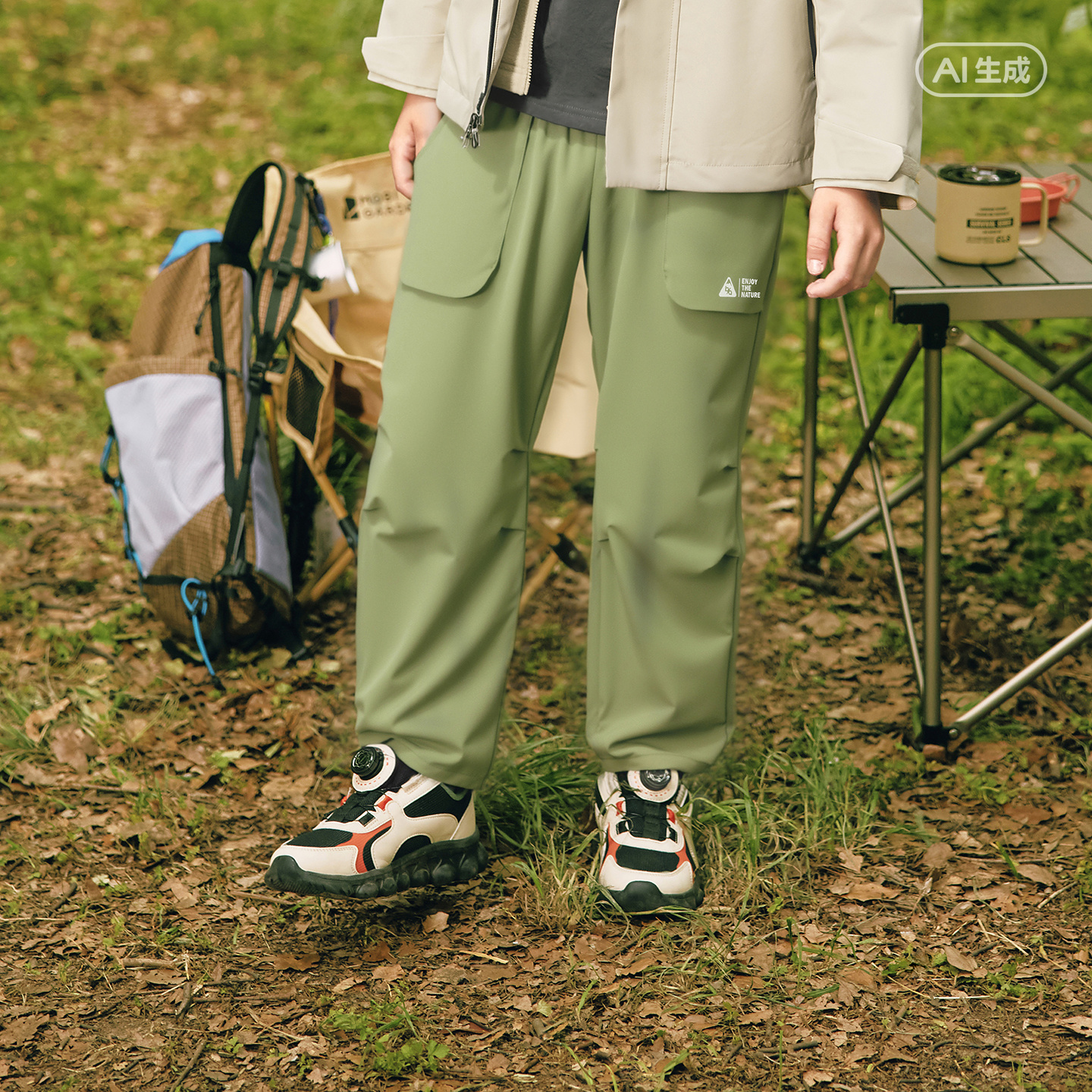 巴拉巴拉balaOne裤子伞兵裤百搭