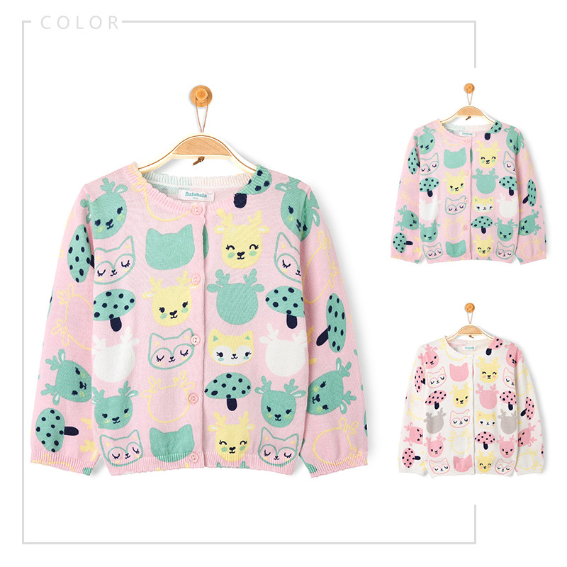 Pull fille à manche longue - Ref 2104774 Image 4