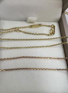 四叶草项链长款 双层链子长度84厘米双带42厘米