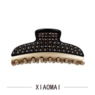 10.5cm大号旺多姆抓夹法国品牌同款高质感醋酸经典百搭盘发鲨鱼夹