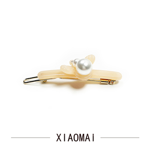 法国品牌同款 亚历山大小蜜蜂系列可爱儿童边夹青蛙扣发夹头饰女