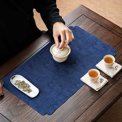 干泡茶席防水布垫茶几桌布茶台
