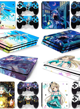 PS4slim贴纸ps4pro机身