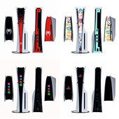 蜘蛛侠2 中间条贴膜保护膜 PS5slim侧边贴纸 slim光驱数字版