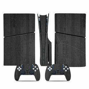 PS5 slim贴膜全身贴主机贴卡通膜 贴纸 保护贴纸全包彩膜木纹