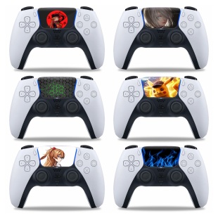 适用PS5手柄触摸板贴纸PS5slim手柄触摸板痛贴手柄贴磨砂EVA游戏
