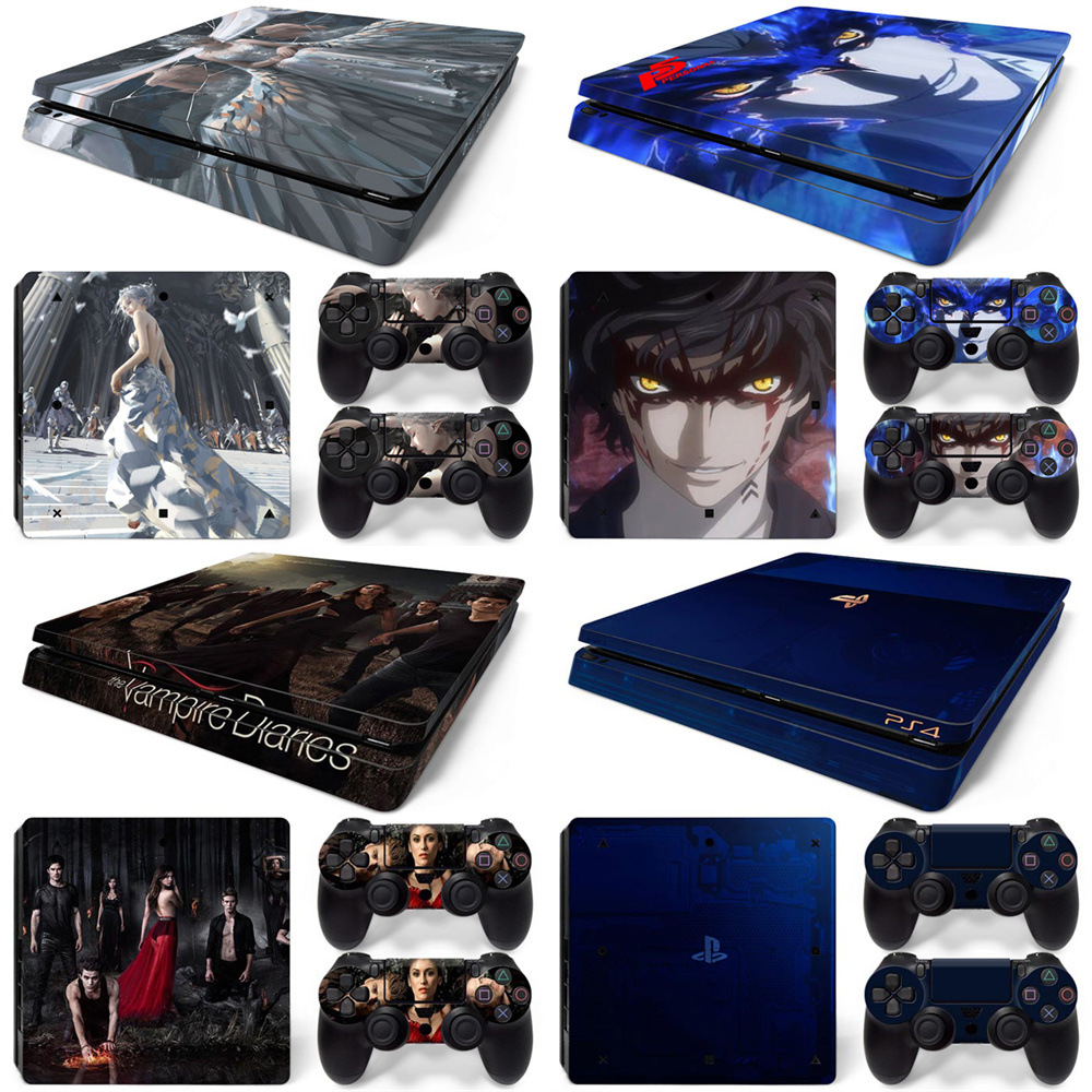 PS4 Slim游戏机贴纸 支持小量 来图 限量版本limited edition