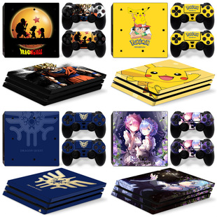 PS4 pro 游戏机贴纸 孤岛惊魂5 时尚卡通 炫酷贴膜Skin