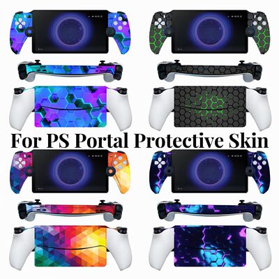 侠士P5 Portal游戏机贴纸 彩贴 PS Portalz掌机个性贴 炫彩膜skin
