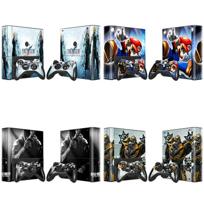 xbox360 e贴膜 360e保护贴 防刮痛贴 动漫女神贴纸手柄贴sticker