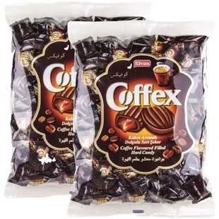 俄罗斯风味咖啡糖滴滴香热带水果糖奶油夹心糖果喜糖年货零食礼品