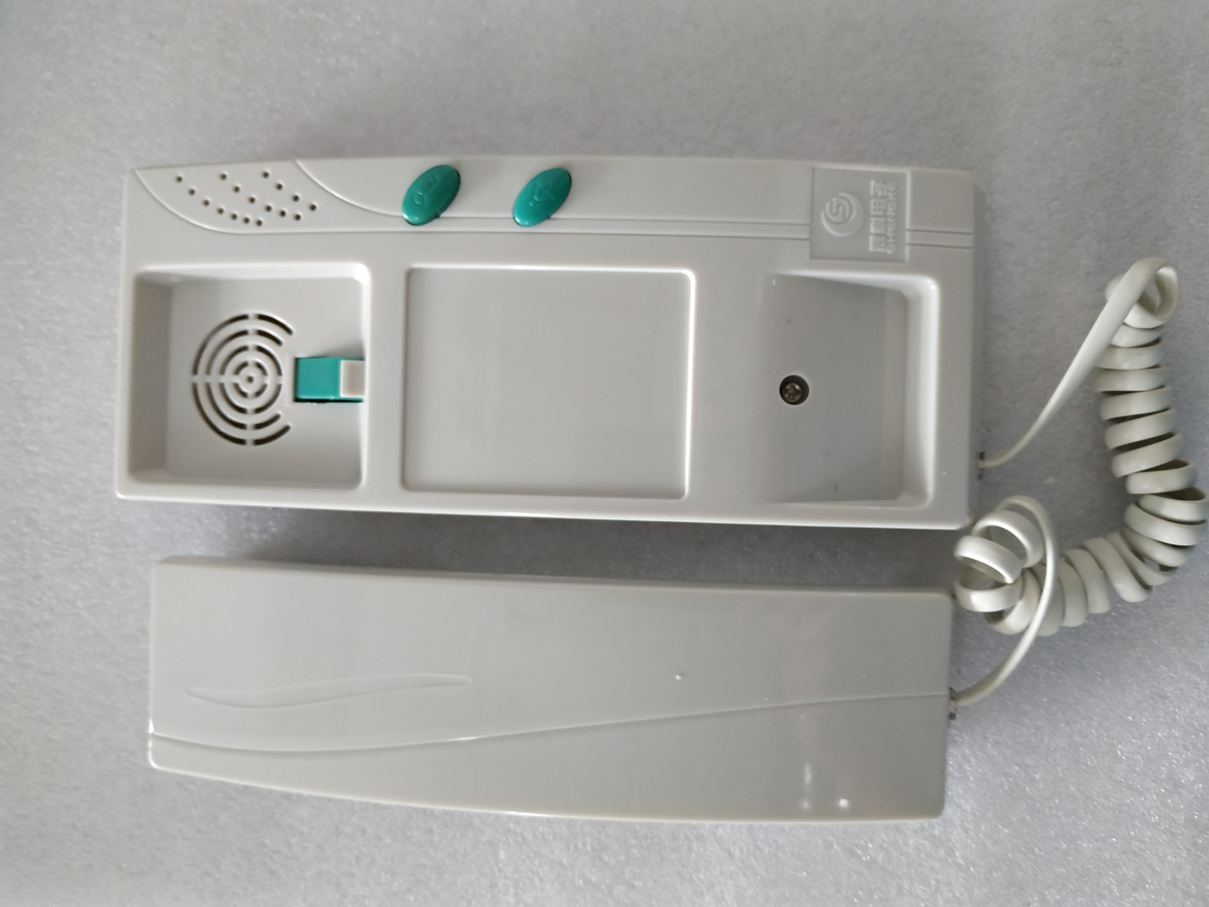 原装晟科电子四线数码分机非可视/自带解码器SK-98D4FM分机可开锁