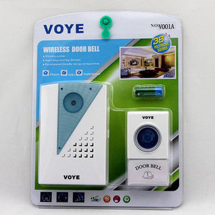 VOYE 电子门铃 V001A无线门铃 家用无线门铃