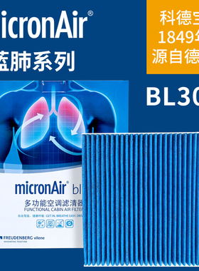 科德宝BL305蓝肺空调滤芯适配长安深蓝SL03 深蓝S7 长安启源A07