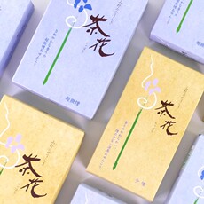 ладан 日本进口尚林堂茶花蓝茶花黄茶花日式熏香线香卧室供奉香极微烟