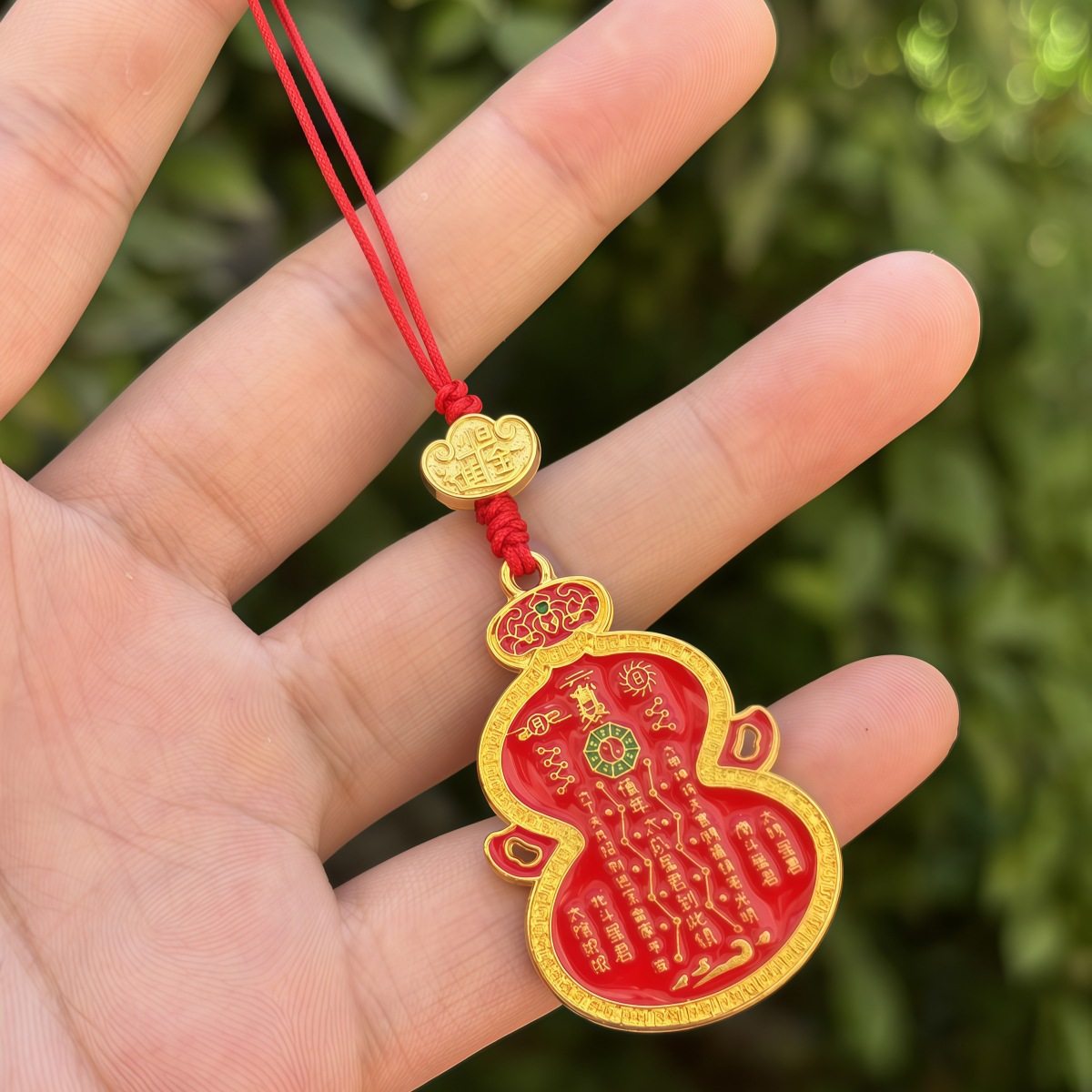 五路财神葫芦钥匙扣太岁牌车挂件