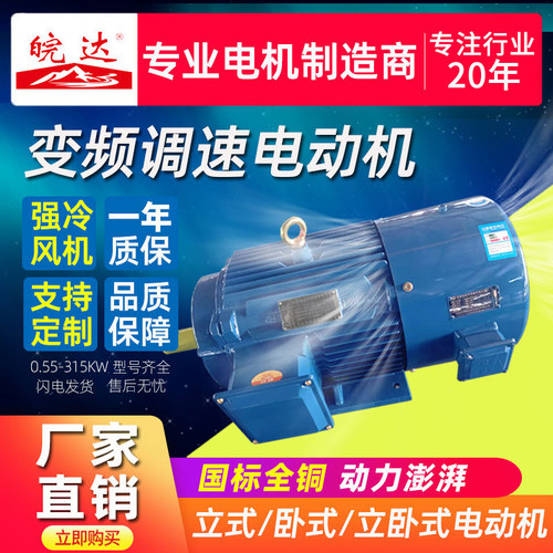 皖达yvf2变频调速三相异步电动机