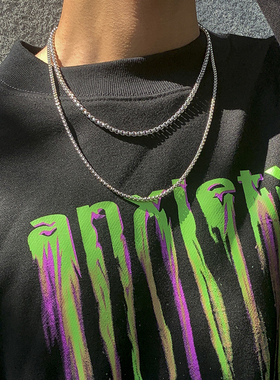 件套box项链男款欧美简约气质