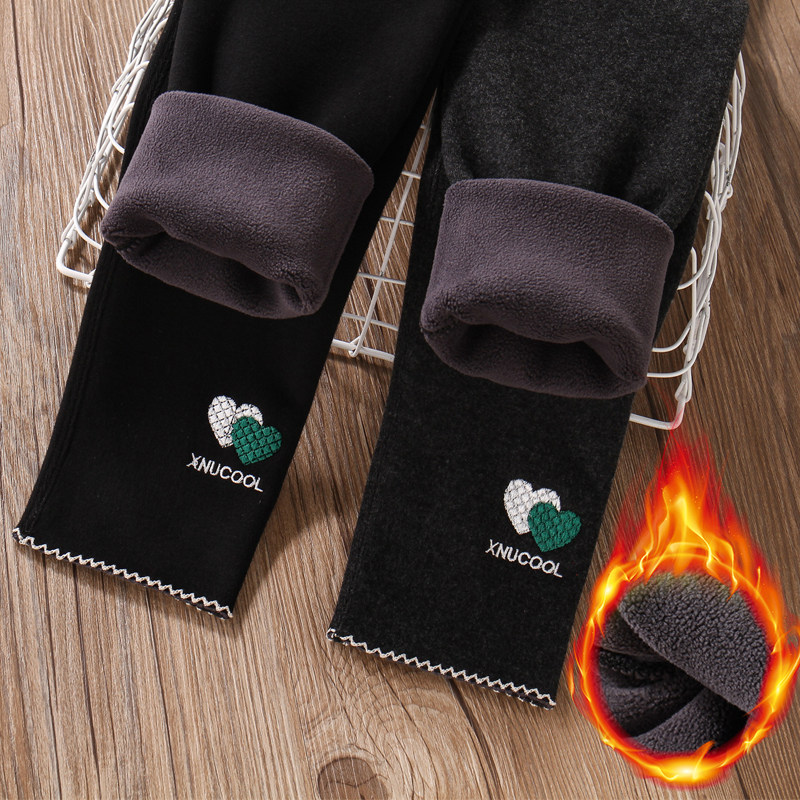 女童黑色打底裤加绒外穿秋冬款薄绒紧身保暖小女孩洋气一体绒裤子,童装/婴儿装/亲子装,裤子,淘宝优惠券,粉丝福利购,淘宝优惠卷