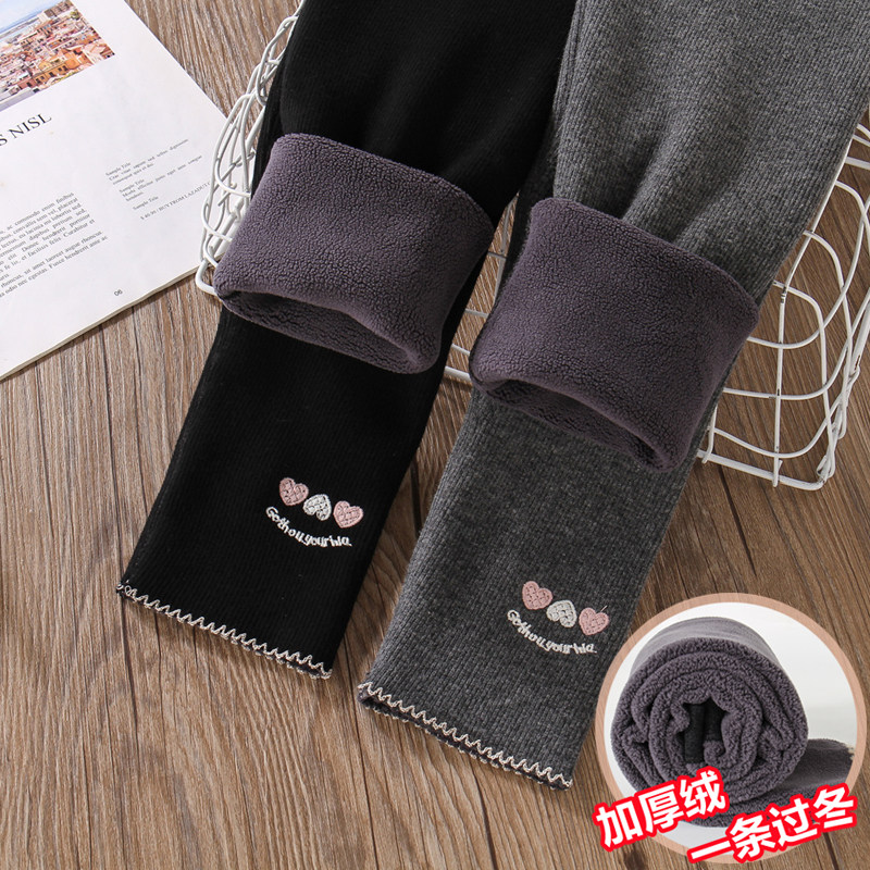 女童打底裤冬加绒加厚外穿一体绒中大童高腰洋气修身儿童保暖裤子,童装/婴儿装/亲子装,裤子,淘宝优惠券,粉丝福利购,淘宝优惠卷