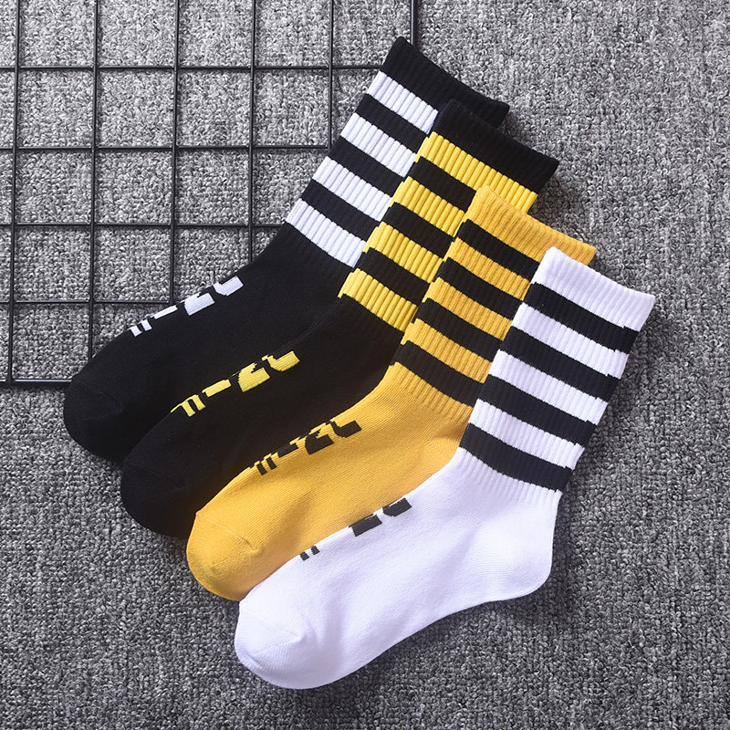 长袜子男女韩版潮流街头嘻哈滑板袜个性潮牌工装裤条纹纯棉长筒袜,女士内衣/男士内衣/家居服,长筒袜,淘宝优惠券,粉丝福利购,淘宝优惠卷