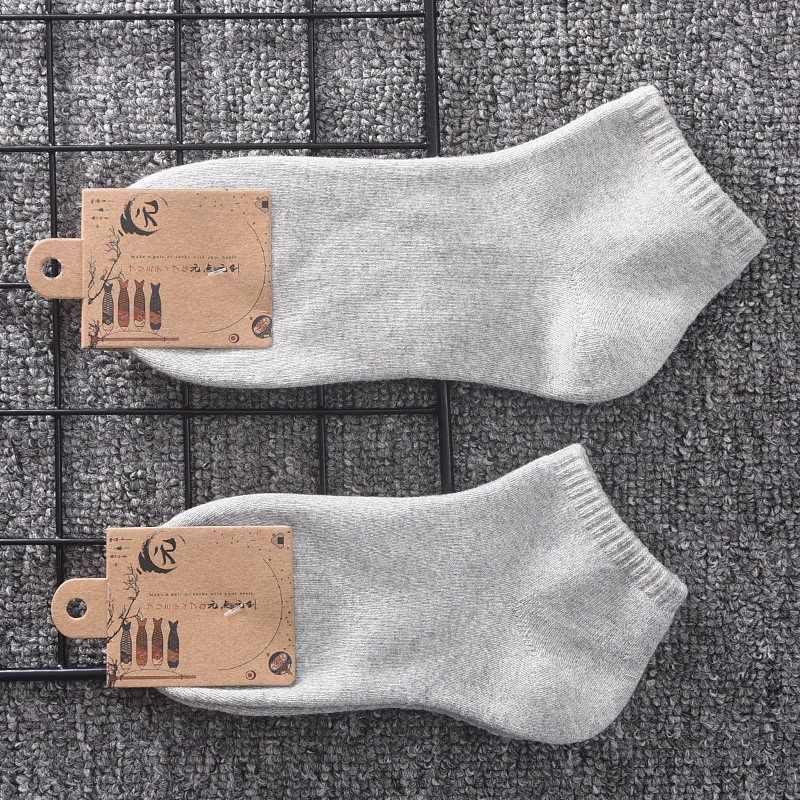 短袜毛毛绒保暖冬天加肥加大码