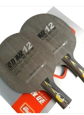 恋正品DHS红双喜 POWER劲极12 双玻碳底板王励勤市场版