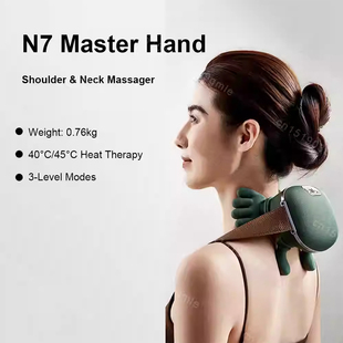 pillow cervical Hot Compress Shiatsu Neck Trapezius massager