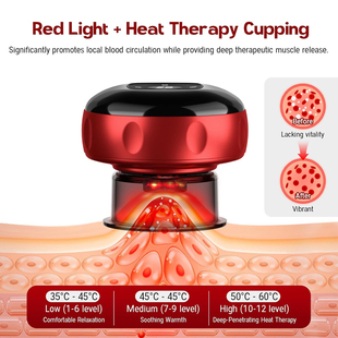 Therapy Set with20Level Smart Cupping Heat Suction Dynamic