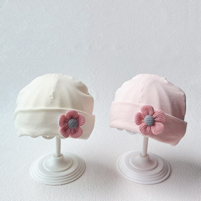 柔软无骨秋冬宝宝婴儿帽子