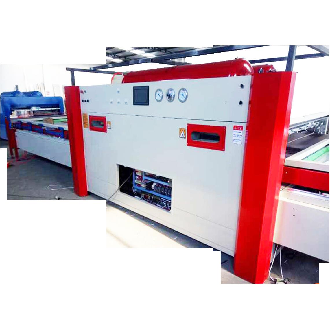 橱柜门 覆膜机全自动 底上加温大负压 自动锁扣覆膜机 &