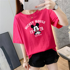 白色純棉短袖t恤女9個色新款夏季體恤網紅ins超火上衣