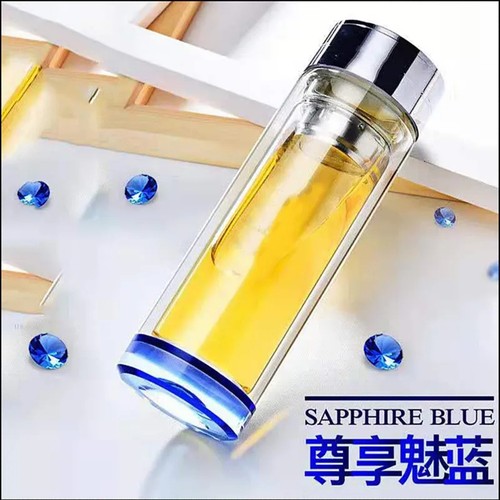 经典耐热玻璃杯办公双层玻璃