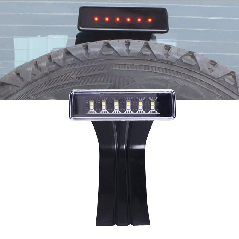 适用牧马人jk双色高位LED刹车灯