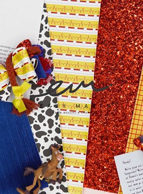 easymaker布闪布手工发饰DIY材料儿童发夹制作ins蝴蝶结Ig公主