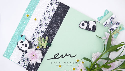 easymaker闪布手工头饰DIY儿童