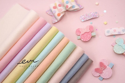 easymaker羊毛布DIY手工发夹