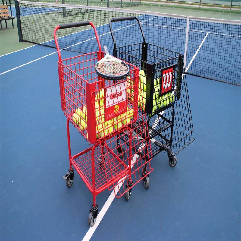 新款威尔胜网球教练车网球框捡球篮威尔逊Wilson装球车捡球车