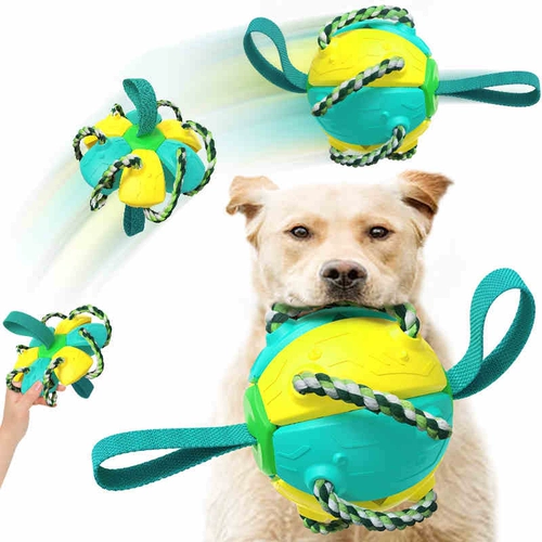 Игрушка, дорожное интерактивное фрисби для тренировок, футбольный трансформер, домашний питомец