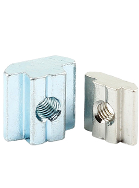 304不锈钢滑块螺母镀锌铁镀镍T型螺母铝型材欧标20304045型船型