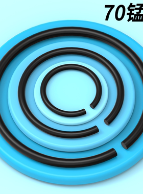 原GB895.2轴用钢丝挡圈蓬发70锰钢丝止动环 4￠5￠6-140钢丝卡簧