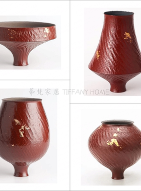 新中式陶瓷玄关花瓶摆件