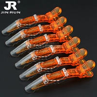 3 Crystal Clips-Orange 6