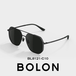 暴龙蛤蟆镜25新品 BL8121 偏光太阳镜飞行员开车驾驶墨镜男BL8120