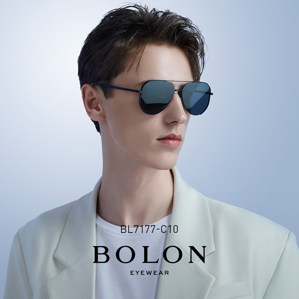 暴龙眼镜太阳镜男士偏光开车专用驾驶防强光飞行员蛤蟆墨镜bl7177