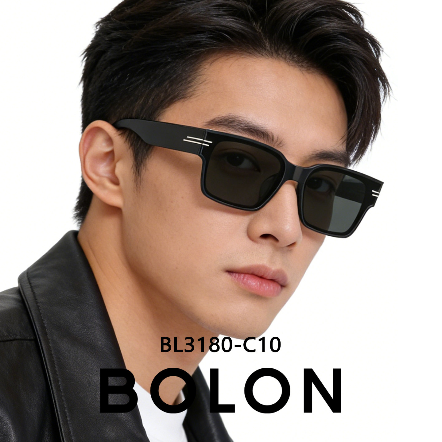 BOLON暴龙墨镜潮流个性男士偏光窄方框防紫外线太阳眼镜女BL3180