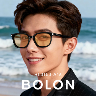 暴龙太阳眼镜男士 橙色防晒护眼潮百搭偏光开车冷茶色墨镜女BL3150