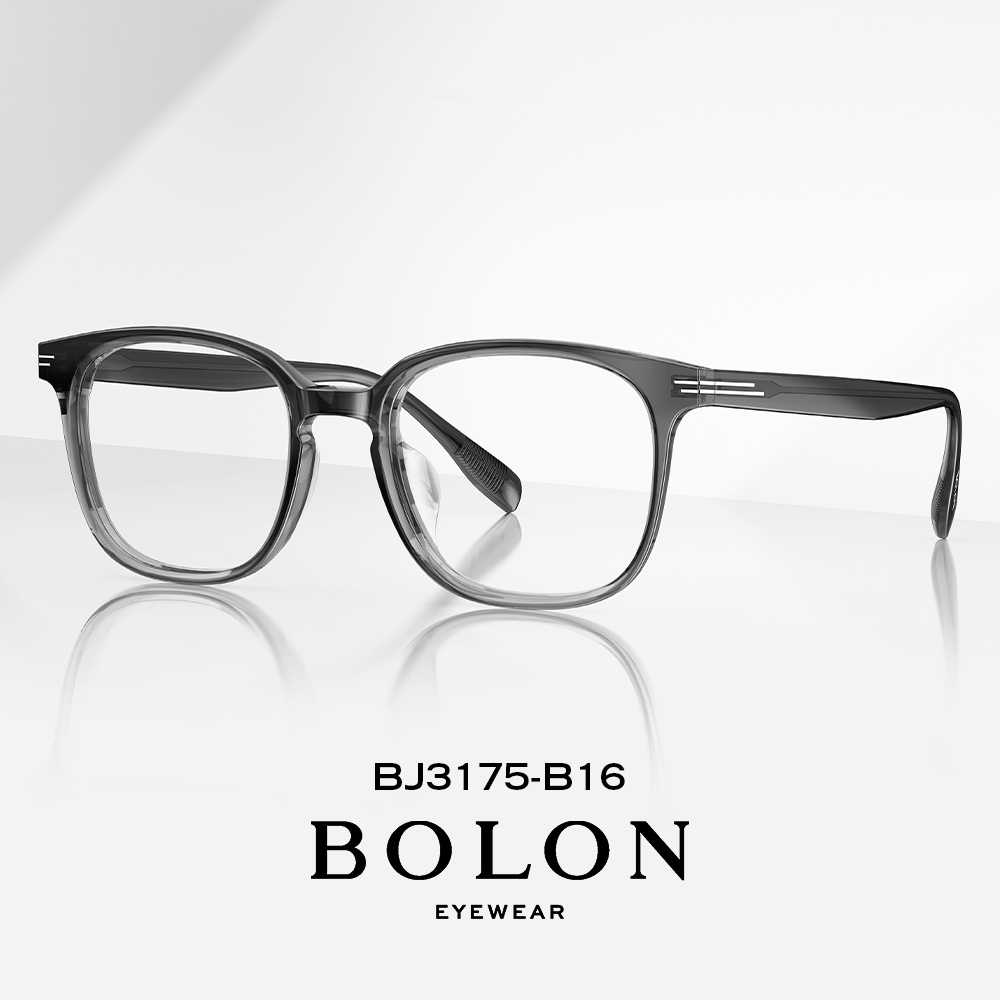 暴龙近视眼镜椰子灰方框可配度数