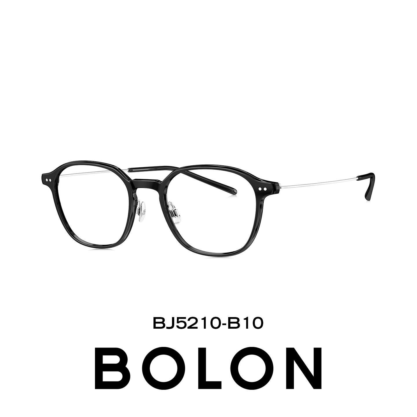BOLON暴龙眼镜框26新品方圆男时尚百搭黑框镜架女可配度数BJ5210